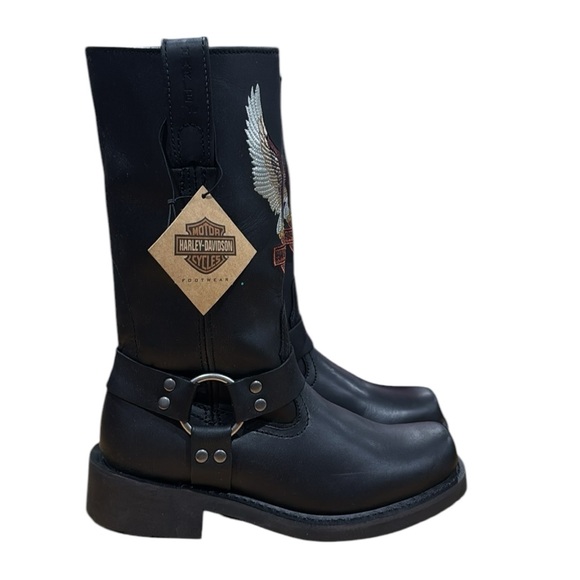 Harley-Davidson Men's Darren D93216 motorcycle boots. - Picture 6 of 16